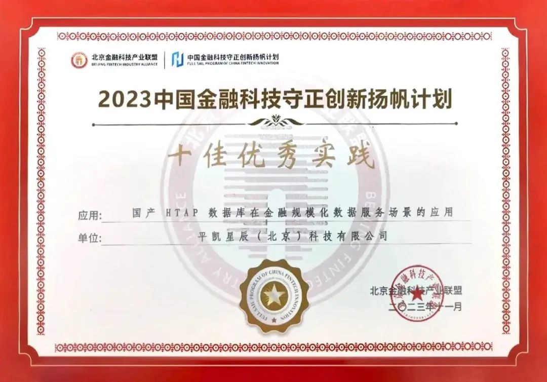 十佳优秀实践奖
